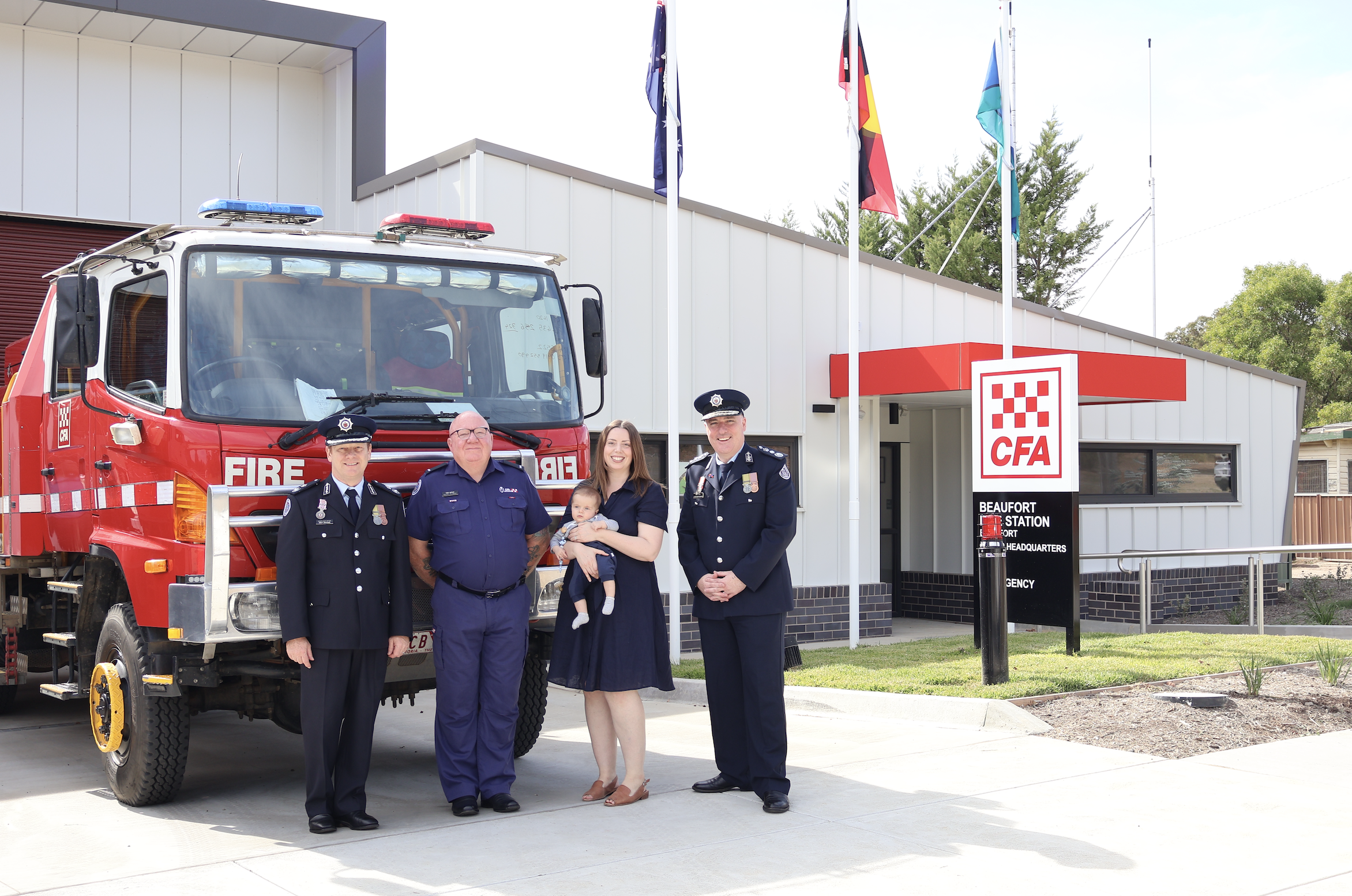 NEW BEAUFORT FIRE STATION AND TRUCK UNVEILED Main Image