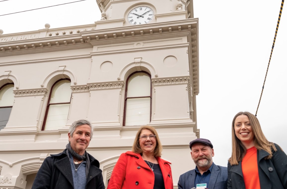 RESTARTING THE CLOCK FOR THE CRESWICK TOWN HALL  Main Image
