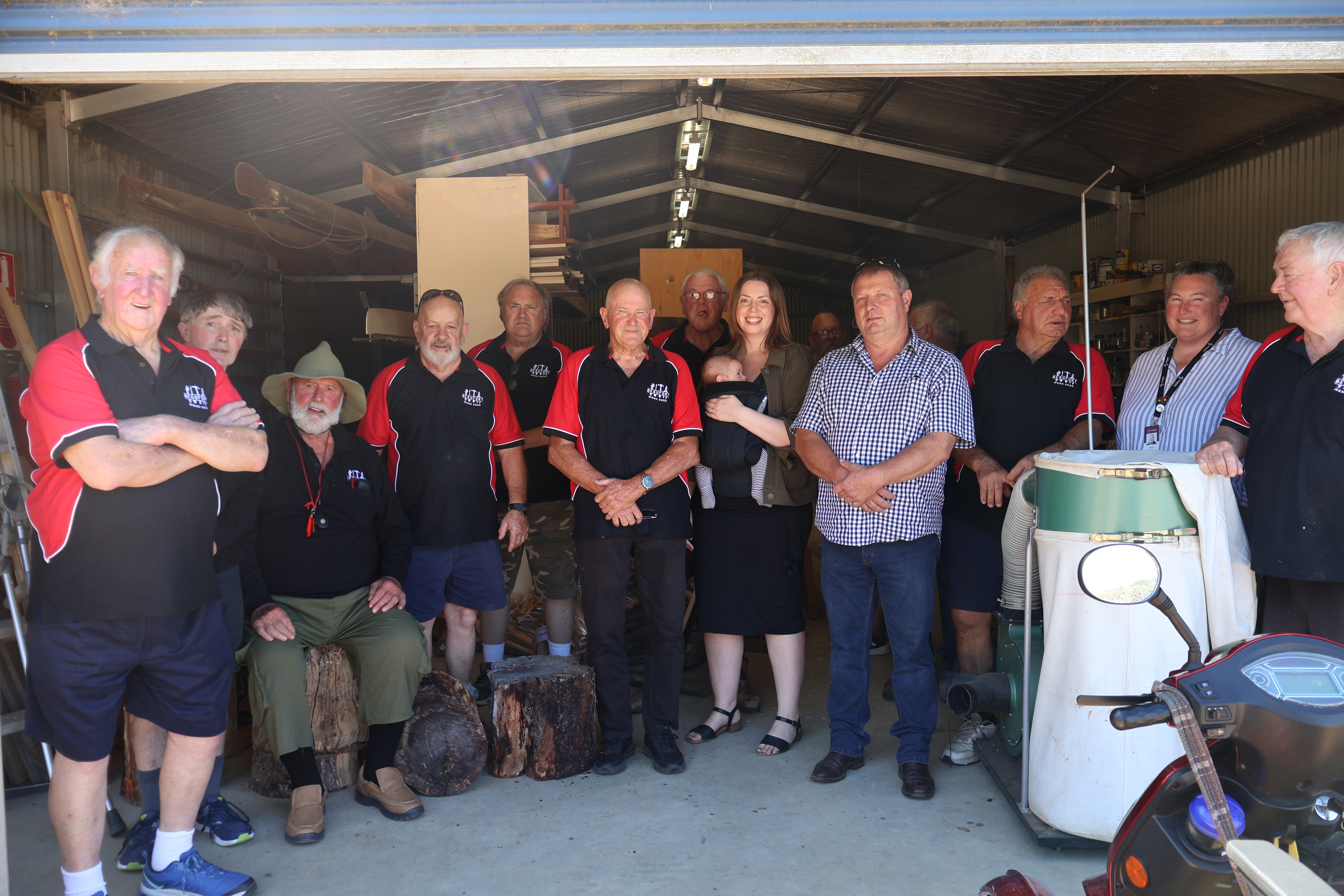 BEAUFORT AND CLUNES TO BENEFIT FROM NEW MENS SHEDS  Main Image